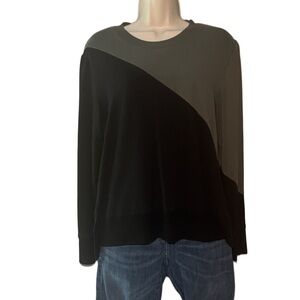 Summersalt Black Olive Colorblock Sweater Size Medium